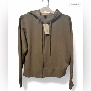 Size XXL Universal Thread Brown Zip-Up Hoodie